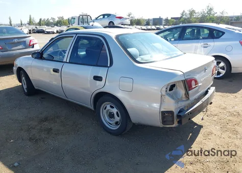 2002 Toyota Corolla Ce from USA, damaged, VIN 1NXBR12E12Z652954